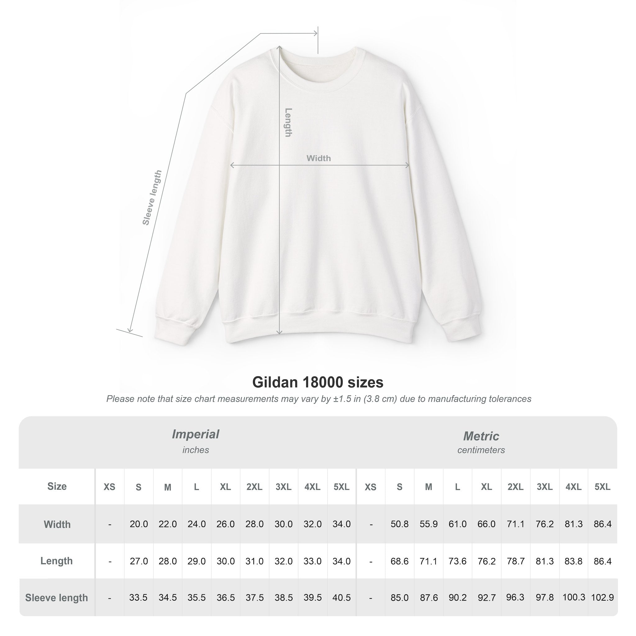 Unisex Heavy Blend™ Crewneck Sweatshirt leise stark
