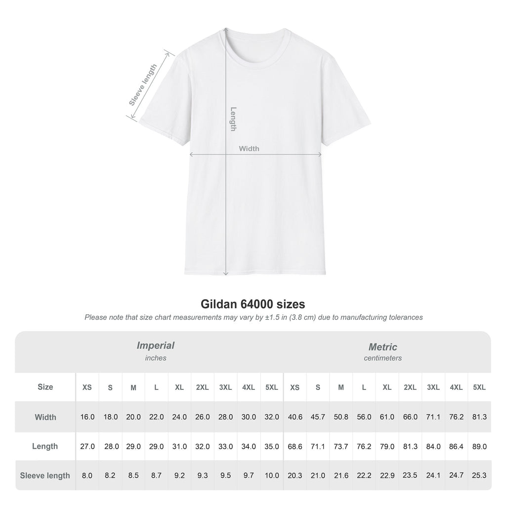 Unisex Softstyle T-Shirt leise stark