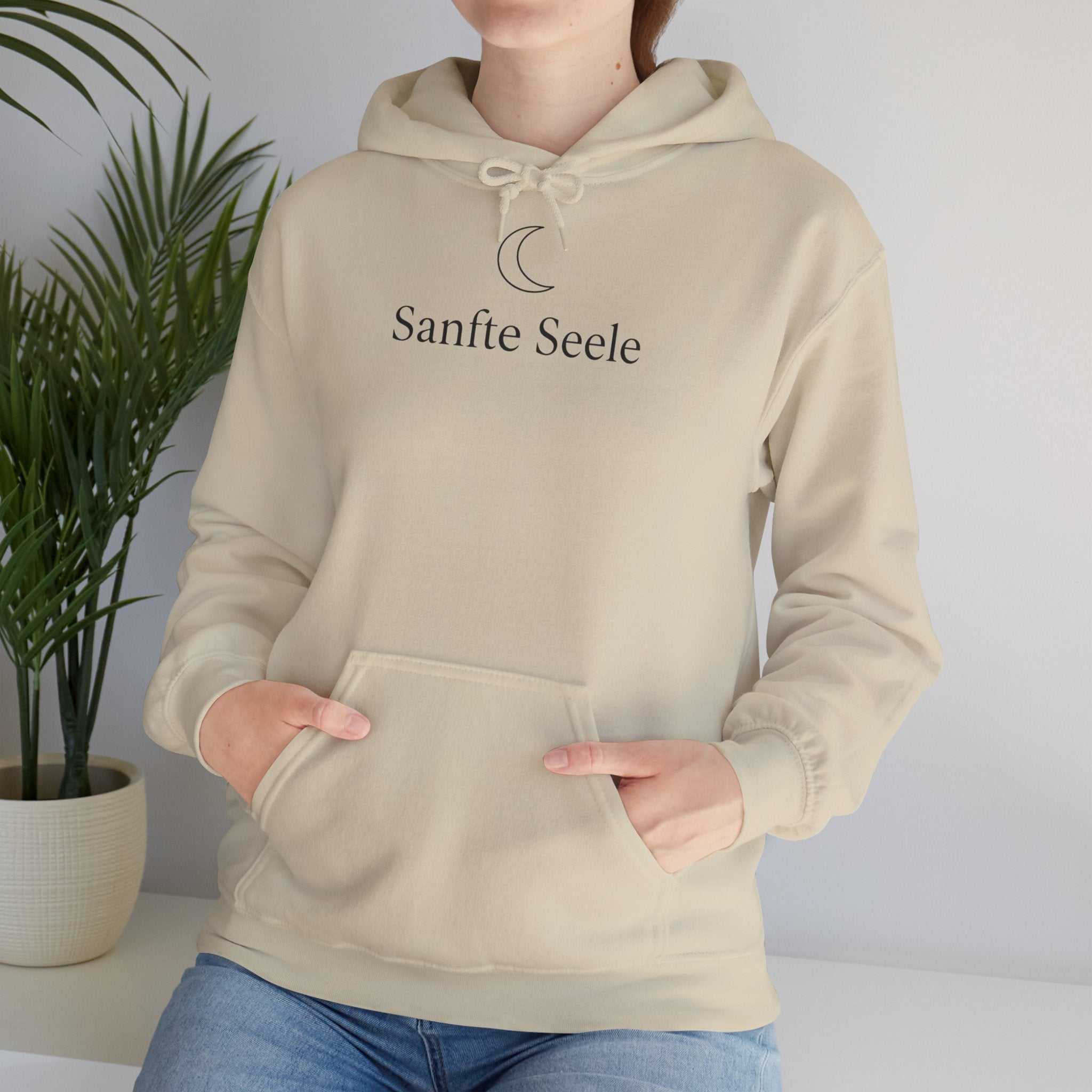 Sanfte Seele Unisex Hoodie aus weicher Baumwollmischung