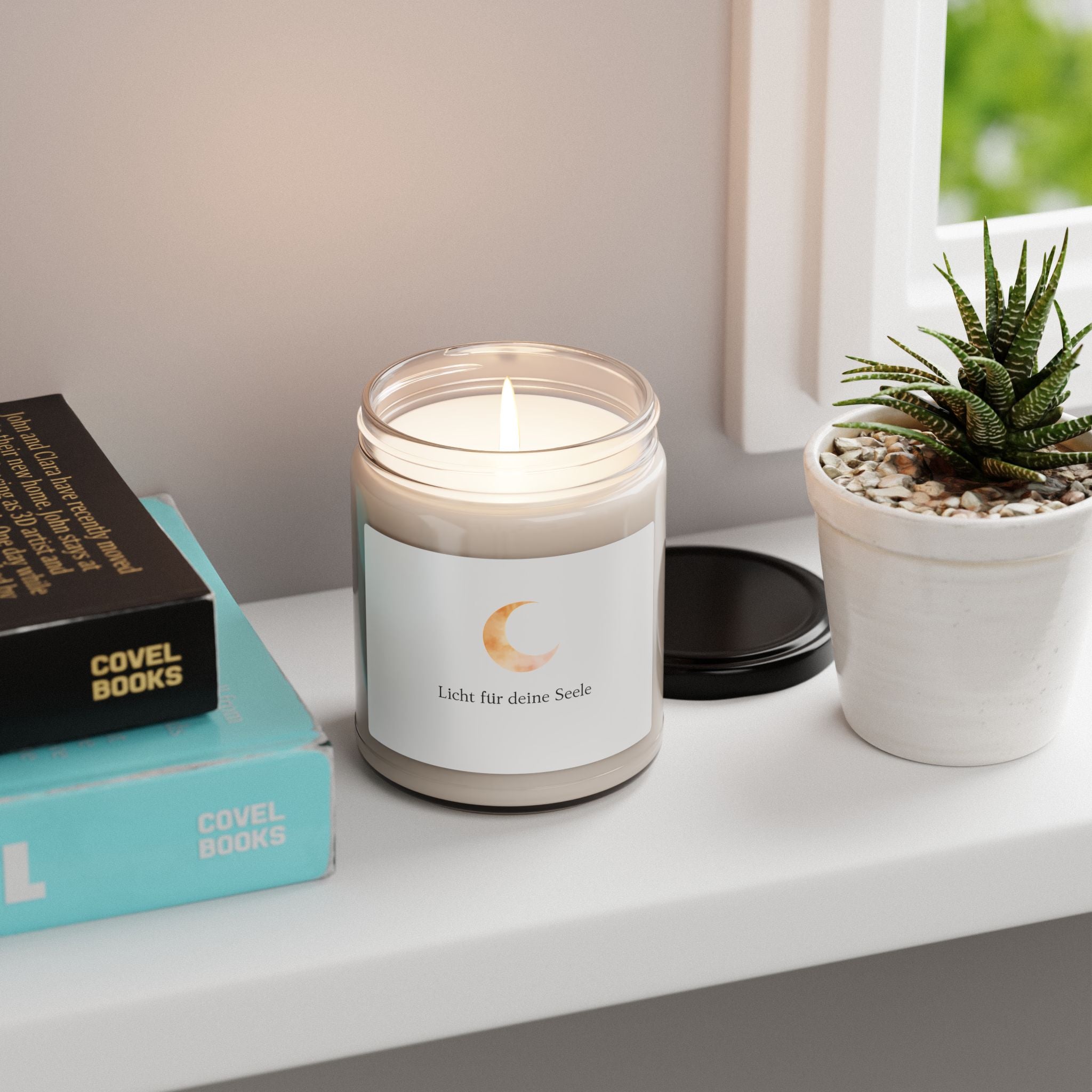 Scented Soy Candle, 9oz Licht für deine Seele